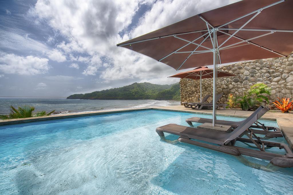 Pagua Bay House - Oceanfront Cabana'S Marigot Esterno foto